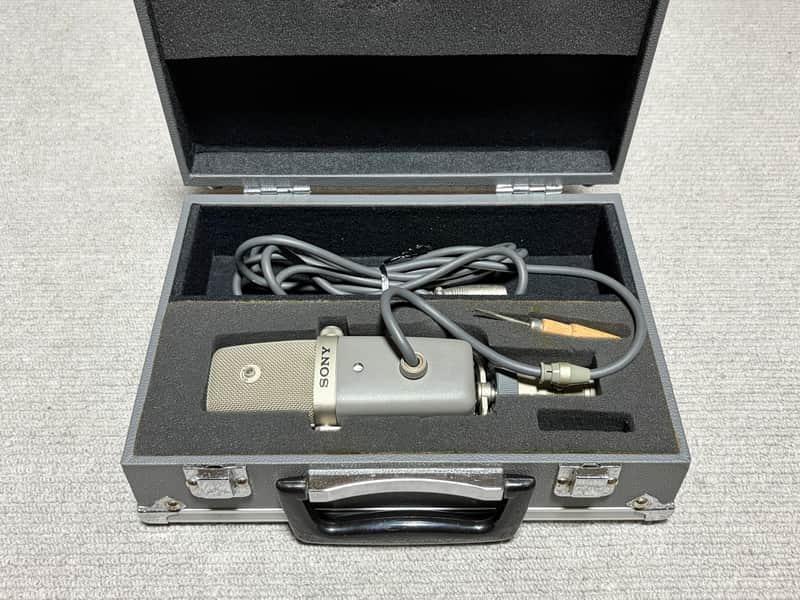 Sony C-38B Condenser Microphone w/Hard case image 1