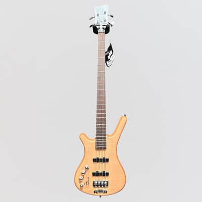 Warwick RockBass Corvette Premium 4-String Left Handed Electric Bass Guitar - Natural image 8