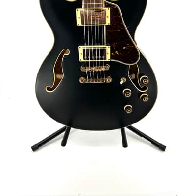 Ibanez Artcore Series AS73GBKF Semi Hollow - Flat Black Finish image 1
