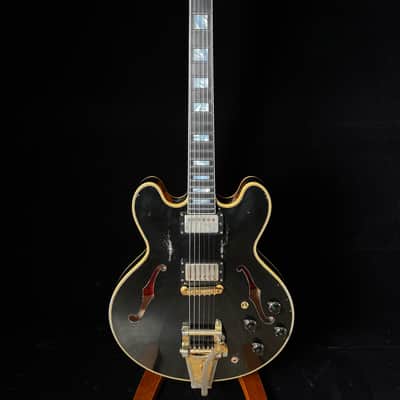 Gibson Keith Richards 1960 ES-355 Collector’s Edition, Signed Label, Ebony, Exclusive No.87 of 100 Limited 2025 image 2