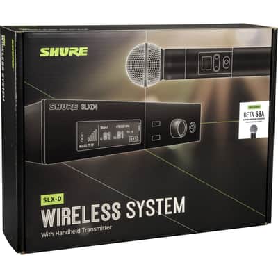 Shure SLXD24/B58 Digital Wireless Handheld Microphone System image 7