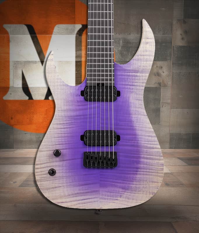 Schecter John Browne Tao-7 LH - Ozone Burst (636) image 1