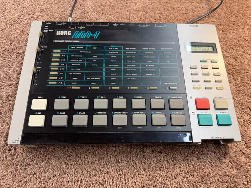 Korg DDD-1 Dynamic Digital Drums 1986 - 1987/ Very Good Condition image 1