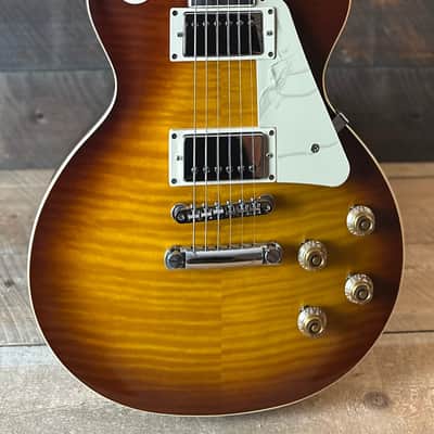 Epiphone Inspired By Gibson Custom Shop 1959 Les Paul Standard - Golden Poppy Burst 26051524504 image 5