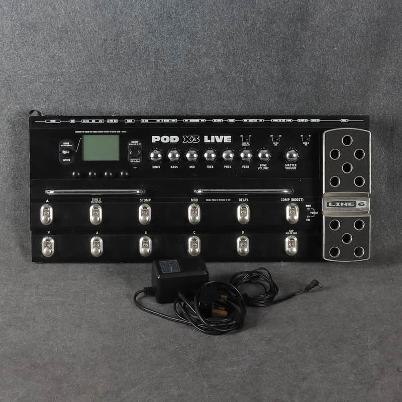Line 6 POD X3 Live Multi-Effect and Amp Modeler | Reverb UK