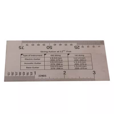 13PC Understring Radius Gauge For Guitar Bass Setup Premium Luthier Tools Kit image 2