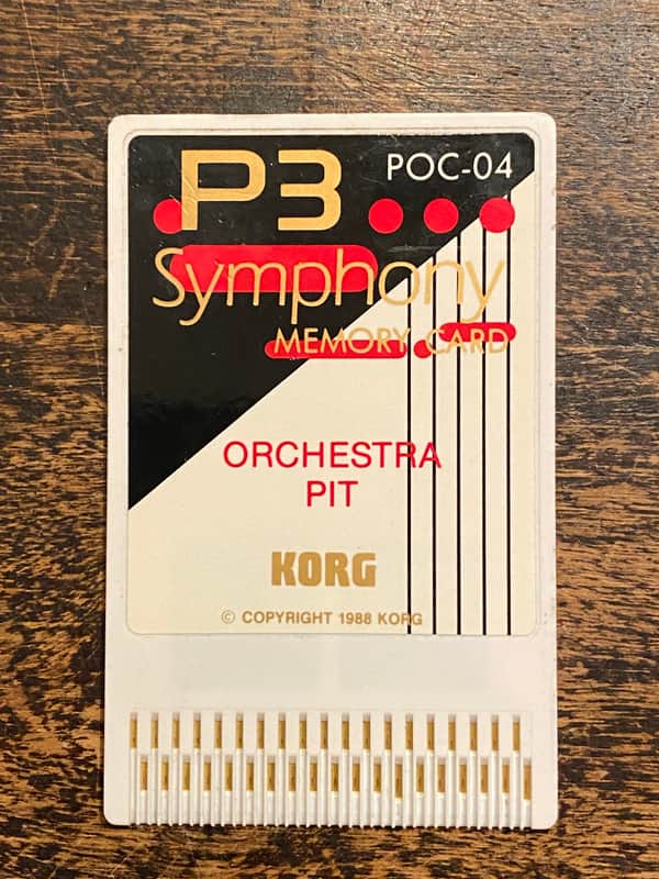 Korg POC-04 Orchestra Pit Soundcard for P3 image 1
