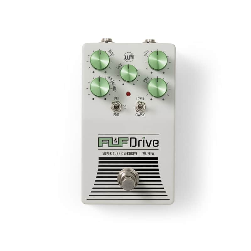 Immagine Warm Audio WA-FLFT Fluff Drive Limited Edition White Overdrive Effectpedal Made in China - 1