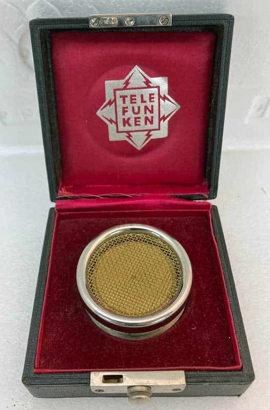 Very First Neumann Capsule CM3 M1-2 1927 for CMV3 Torpedo Head Telefunken M14 Bild 1