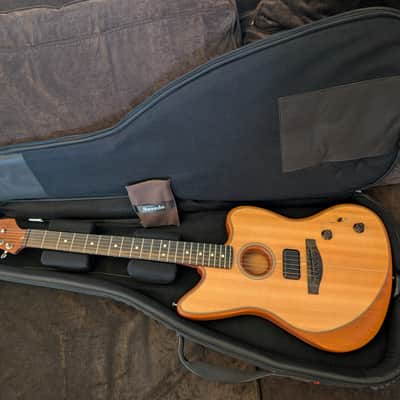 Fender American Acoustasonic Jazzmaster 2021 - Natural image 11