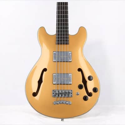 Warwick RockBass Star Bass, 5-String - Metallic Gold High Polish image 9