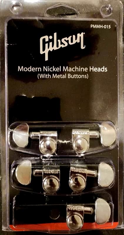 5 Gibson Grover Tuner machines for Les Paul 2024 - Nickel image 1