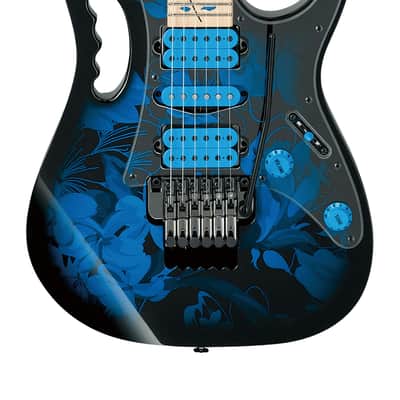 Ibanez JEM77PBFP Steve Vai Sig Blue Floral Pattern w/bag image 2