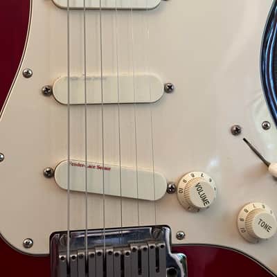 Fender Stratocaster Plus Deluxe 1989-1990 - Crimson Frost Bild 6