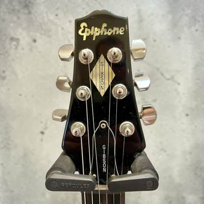Epiphone Nouveau Spotlight Electric Guitar – Natural Quilted Maple Finish – Rare MIJ Gibson Design image 6
