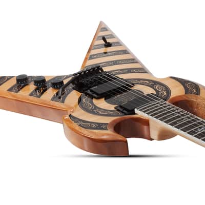 Wylde Audio Warhammer FR EG Norse Hammer Bullseye image 11