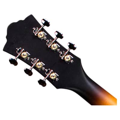 Guild F-250E Jumbo Acoustic/Electric Guitar - Antique Burst image 5