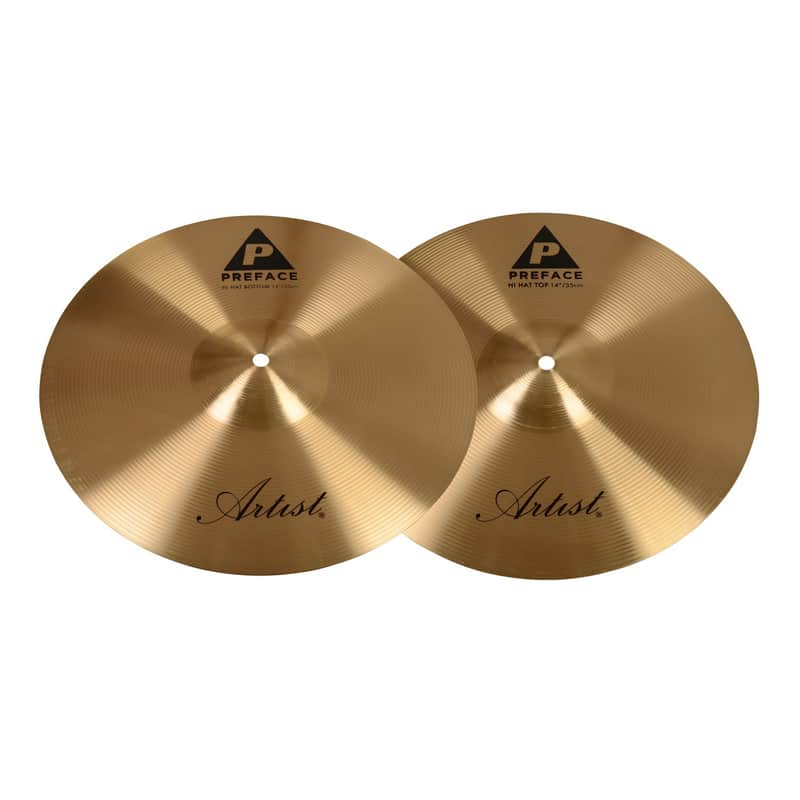 Artist PHH14 Preface Series 14 Inch Hi Hat Cymbal Pair image 1