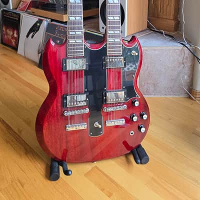Gibson EDS-1275 SG Double-Neck 2015 - Heritage Cherry image 6
