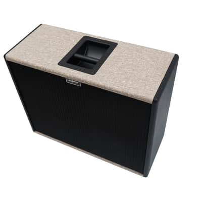 Mint Milkman Sound 2x12 Guitar Amp Speaker Cab, Greenbacks, Two Tone Black image 2