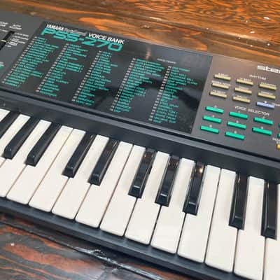 Yamaha PSS-270 Synthesizer 1986 - Black