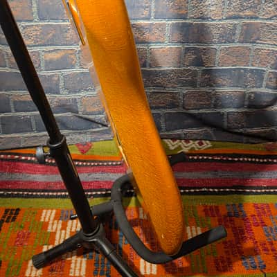 S-Style Partscaster - AllParts Neck & Amber Body, Fender Locking Tuners, Boutique Loaded Pickguard image 9