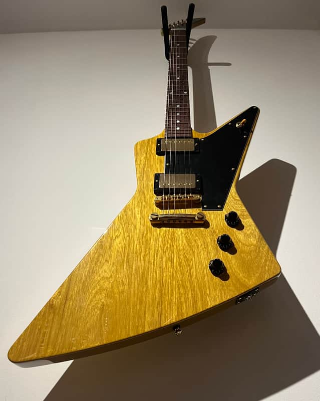 ギター MOMOSE Explore Mex Korina Momose MEX K-STD/NJ Korina Explorer Japan | Reverb