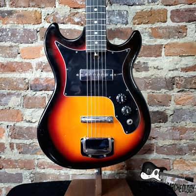 Harmony H-801 Electric Guitar (1970s, Sunburst) image 1