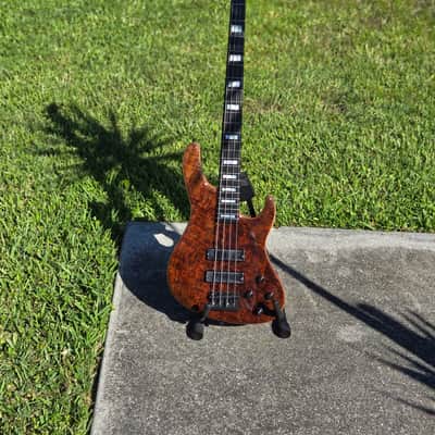 Sadowsky Masterbuilt 2021 LTD 4 String 24-Fret Modern Bass (04/030 worldwide) Natural Transparent High Polish image 2