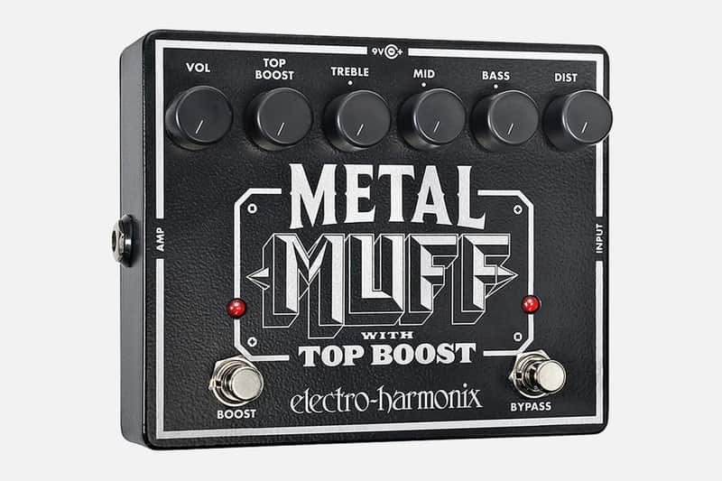 Electro-Harmonix Metal Muff With Top Boost Distortion Pedal image 1