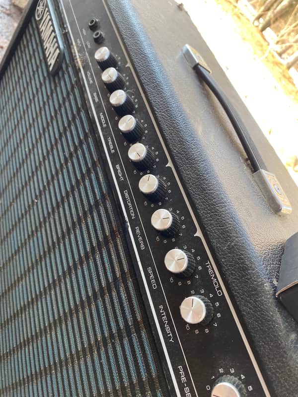 Yamaha G100-410 Hundred 410 100-Watt 4x10" Guitar Combo 1975 - 1979 - Black image 1