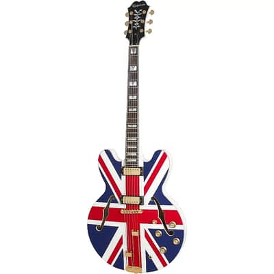 エピフォンシェラトンユニオンジャック Epiphone Union Jack Sheraton | Reverb
