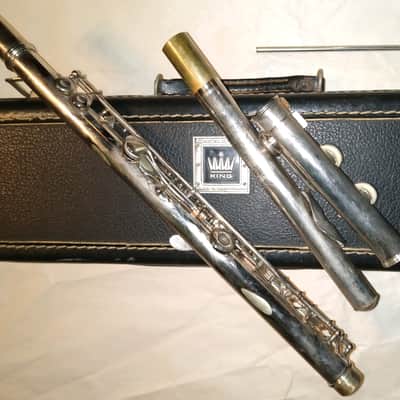 King Cleveland Flute, USA, with case, Good Condition image 5