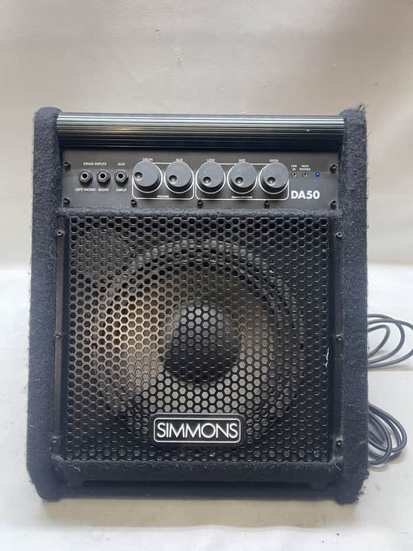 Simmons DA50 Electronic Drum Set Monitor 2010s - Black image 1