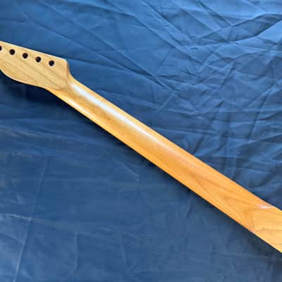 BMC Guitar Neck Tele® Telecaster® 22 Fret Roasted Maple With Maple Fingerboard Nitro Lacquer Rounded Fret Ends 2025 - 9.5 Radius   [TN107] image 6