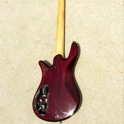 Spector Q5 Pro 5 String Bass guitar active preamp EMG quilt maple GORGEOUS quilt maple top image 3