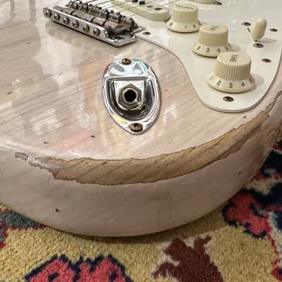 Fender Custom Shop '59 Heavy Relic Stratocaster 2022 Aged White Blonde image 6