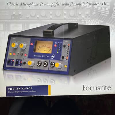 Focusrite ISA One Desktop Mic Preamp 2008 - Present - Blue image 11