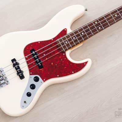 2002 Fender Jazz Bass ‘62 Vintage Reissue JB62-58 Olympic White, Japan CIJ image 1