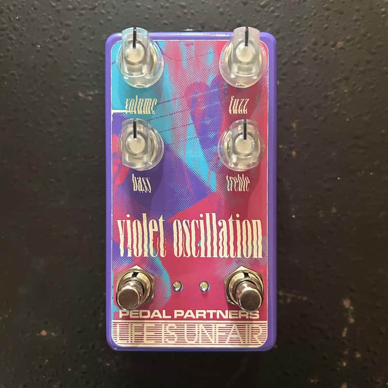 LIFE IS UNFAIR Violet Oscillation Shoegaze Fuzz image 1
