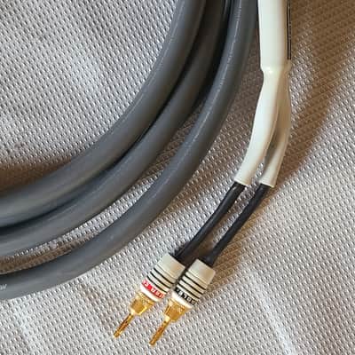 Monster Cable m1.4s biwire pair speaker cable 15ft w/ free banana plugs image 4