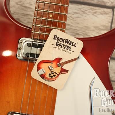 Rickenbacker 610 Rose Morris 1995 1989 - Fireglo image 21