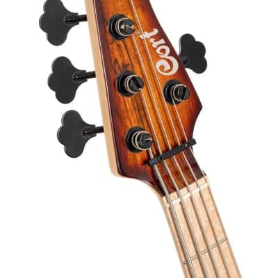 Cort GBFUSION5ABB GB Series Fusion 5 String Bass Guitar. image 4