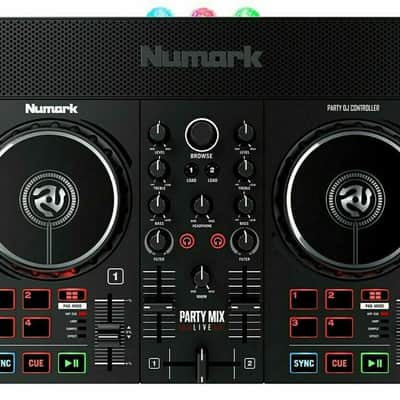 Numark Party Mix Live DJ Controller with Built-In Light Show and Speakers image 2