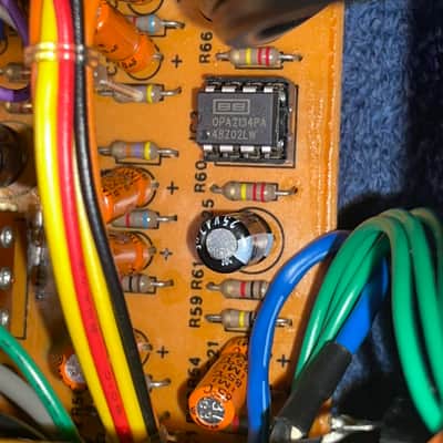 Tascam Model 1 70s vintage analog 8CH Summing Mixer Burr Brown Modded Power Supply RECAPPED 💫 image 13