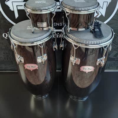 Gon Bops Acuna Special Edition Set 10.75" & 12.25" + Bongos 7" & 8.5" (Free Universal Brackets)) image 1