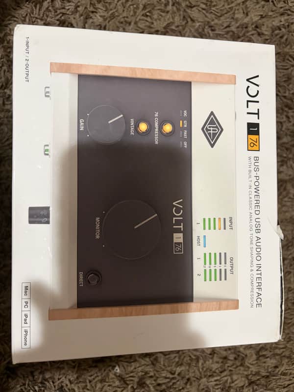 Universal Audio Volt 176 USB-C Audio Interface 2021 - Present - Tan / Gray image 1