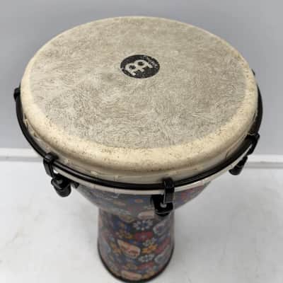 Meinl Alpine Synthetic Djembe 12" Day of the Dead image 2