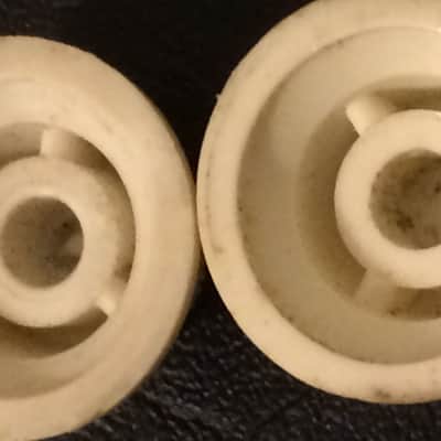 Fender Stratocaster knobs 1962 White image 5