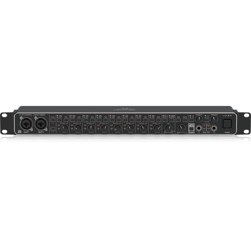 Behringer U-PHORIA UMC1820 Audiophile 18x20 Interface w/ Midas Preamps image 1